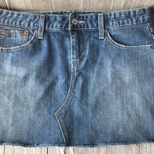 Levi’s Mini Deconstructed Jean Skirt